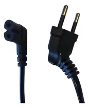 Comprar Cabo De Força Energia Bipolar 90º Tv Samsung LG TCL Smart Ps3 Ps4 Impressora 110V\u002F220V Tipo L 90 Graus Alimentação X-Cell XC-CF-12