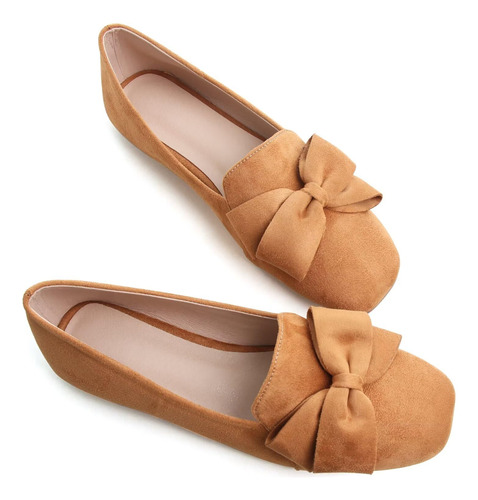 Stunner Mujer Pisos Moda Plaza Toe Bowknot B07h8b79ds_200324