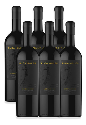 Ruca Malen Vino Malbec De Ánforas Capítulo Tres 750ml X6u