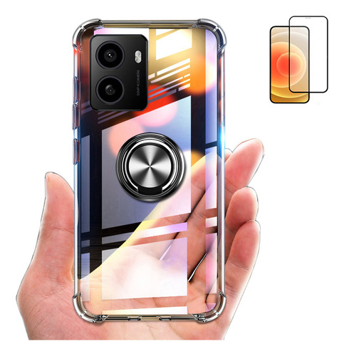 Case For Nokia Hmd Fusion 5g Carcasa De Airbag+mica
