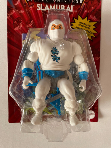 Slamurai Motu Origins Retro Play Mattel Wave 13 Card Arrugad (Usado)
