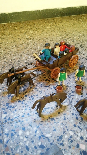 Caballeros Playmobil (lote De Muñecos) (Usado)