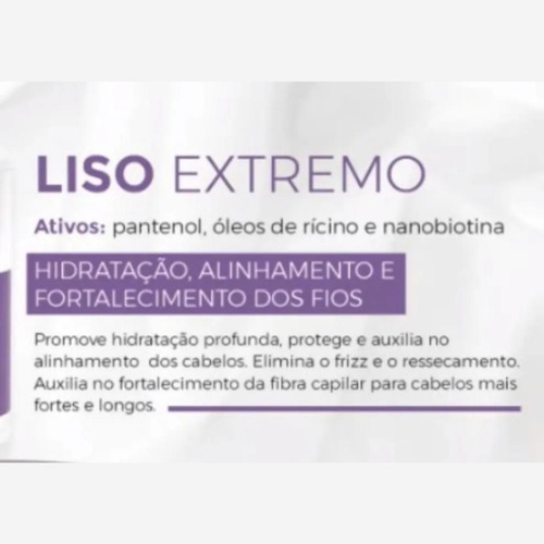 Kit Shampoo E Condicionador Liso Extremo Vita Derm