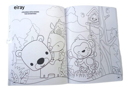 2 Libros De Colorear + Colores Y Plumones Infantil