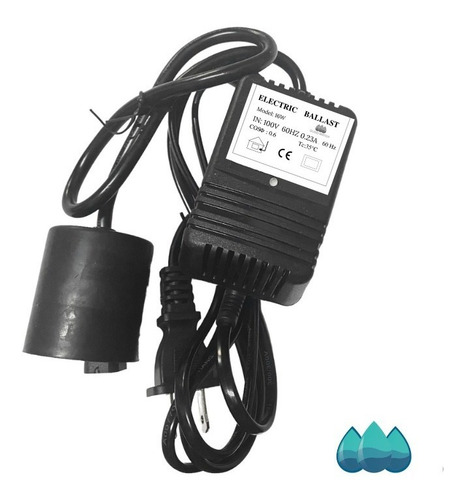 Imagen 1 de 5 de Balastro Para Lámpara Germicida Luz Uv 16 Watts 4 Pines