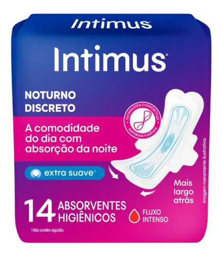 Intimus Dia & Noite Ultrafino 14 unidades extra suave