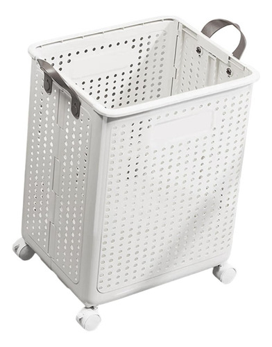 Cesto De Roupa Suja, Cesto De Roupa Suja Com Rodas, M Branco