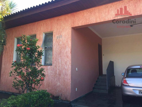 Imagem 1 de 14 de Casa Residencial À Venda, Jardim Primavera, Americana. - Ca1332