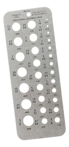 Tamaño De Las Brocas Medida 1/16-1/2 Calibre De Brocas