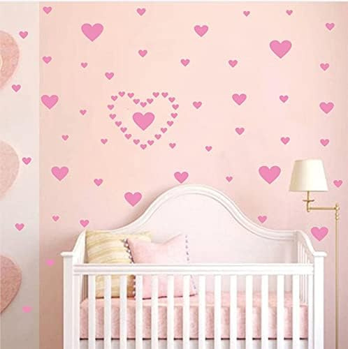 Anfrjji Pegatinas De Pared Con Forma De Corazón - Calcomanía