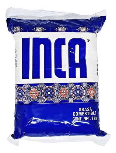 Manteca Inca 1kg Grasa Comestible De Sebo Bovino