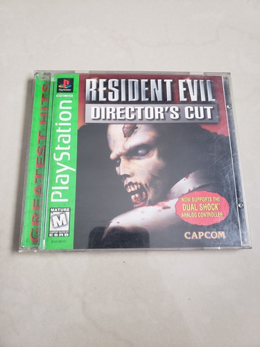 Resident Evil 1 Directors Cut Greatest Hits Ps1