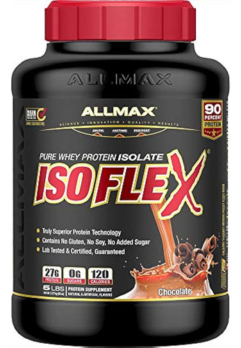 Allmax Nutrition - Polvo De Proteína De Suero Isoflex, Aisla