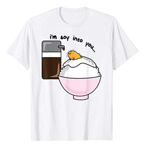 Gudetama Soy Soya En Ti Camiseta De Tazon De Arroz Con Huev