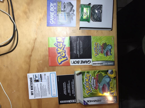 Pokémon Leafgreen Version Nintendo Game Boy Advance (Usado)