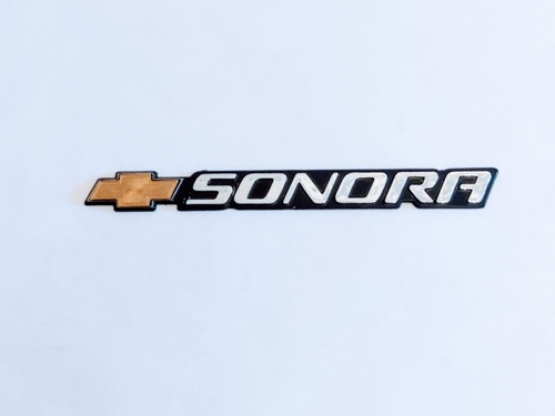 Emblema Chevrolet Sonora Letra