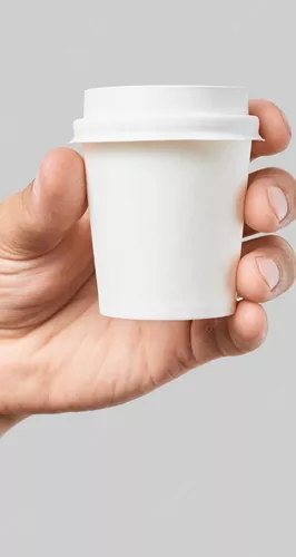 Vaso Solo, para cafeterías, para bebidas calientes, de papel, con  revestimiento de poliéster por un lado, Multicolor, 500