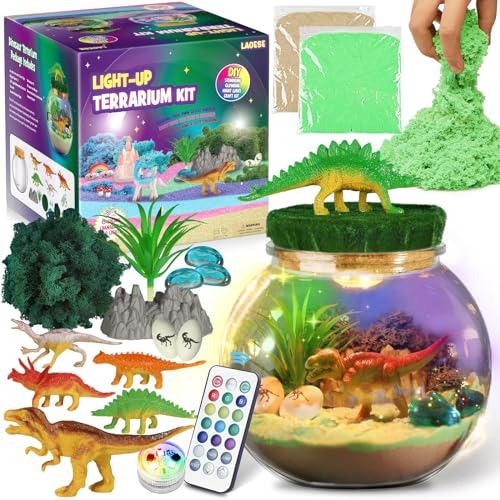 Regalos De Dinosaurios Niños - Kit De Terrarios De Din...