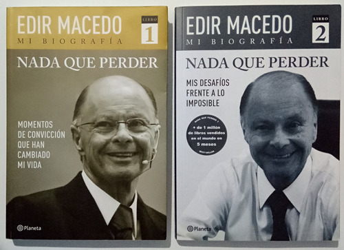 Nada Que Perder Mi Biografía Edir Macedo Ed Planeta Libro