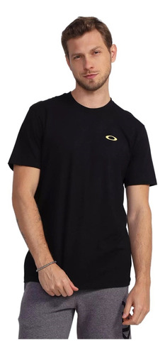 Camiseta Oakley Masculina Ellipse Tee Casual Conforto Estilo