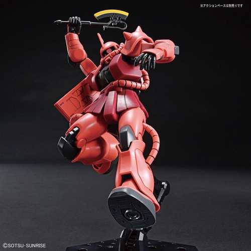Zaku Ii Char Custom Revive Hg 1/144 Bandai - Gundam 0079