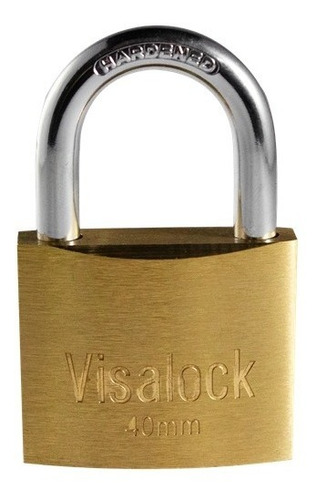 Candado De Arco Visalock 40mm - Mismo Fabricante Cisa