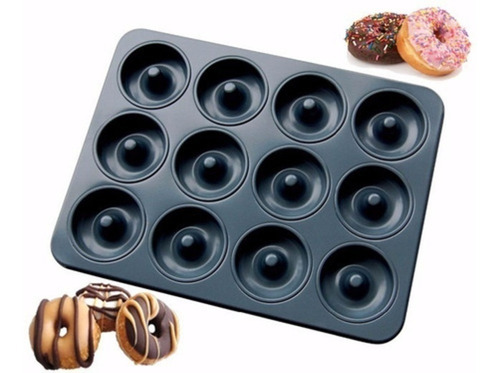 Molde Anti-adherente Para 12 Mini Donas