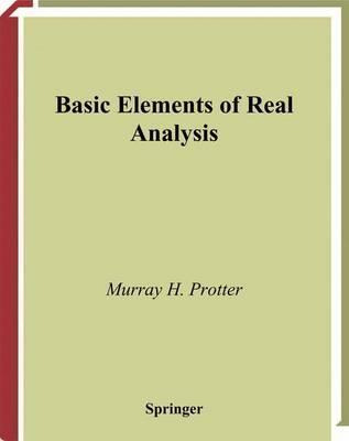 Libro Basic Elements Of Real Analysis - Murray H. Protter