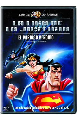 La Liga De La Justicia: El Paraíso Perdido Dvd Nuevo