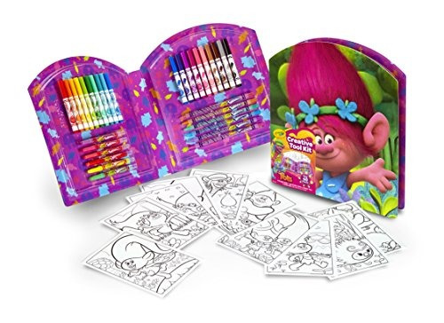 Crayola; Kit De Herramientas De Creatividad Trolls; Herramie