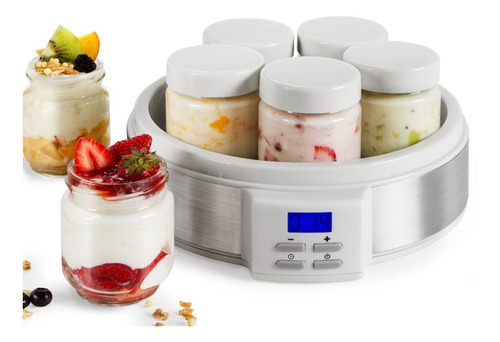 Imagen 2 de 8 de Yogurtera Atma Ym3010 Con Timer 7 Yogures