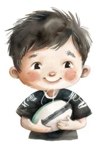 Imágenes Digitales Niños Jugando Al Rugby 99352046
