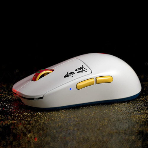 Mouse Gamer Pulsar X2h Medium Demon Slayer Uzui Tengen Cor Branco