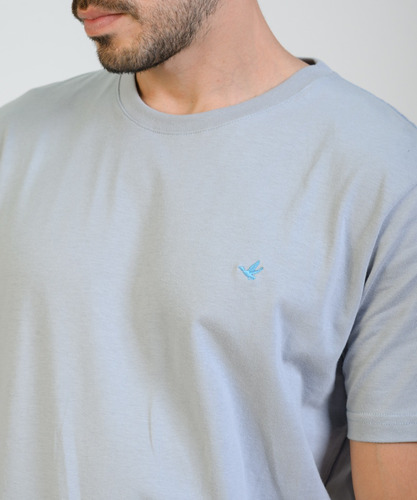 Remeras Hombre Brooksfield Algodón Premium Lisa Moda 1091b