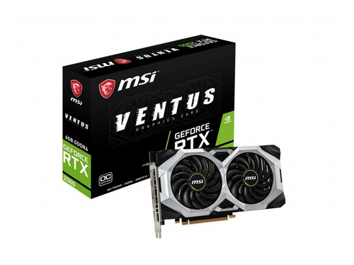 Imagen 2 de 10 de Tarjeta Grafica Msi Nvidia Geforce Rtx 2060 Ventus Gp Oc