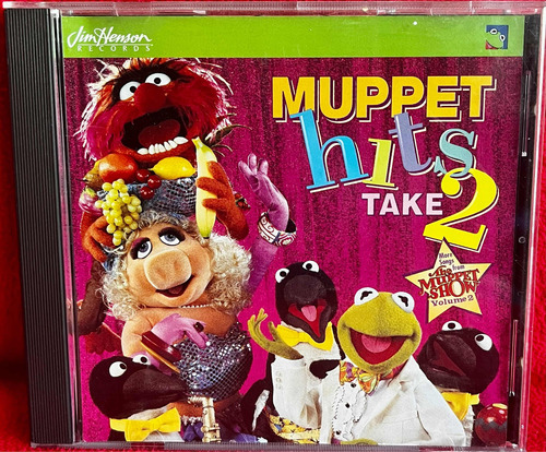 Cd Jim Henson / Muppets Hits Take 2. 1994 1a Ed. Importado. (Usado)