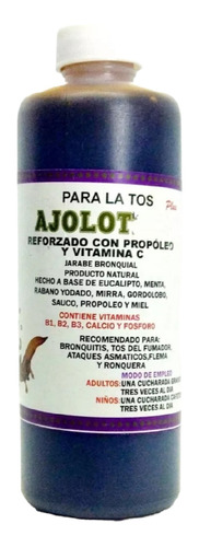 5 Jarabes Ajolotiux Plus + Envío Gratis