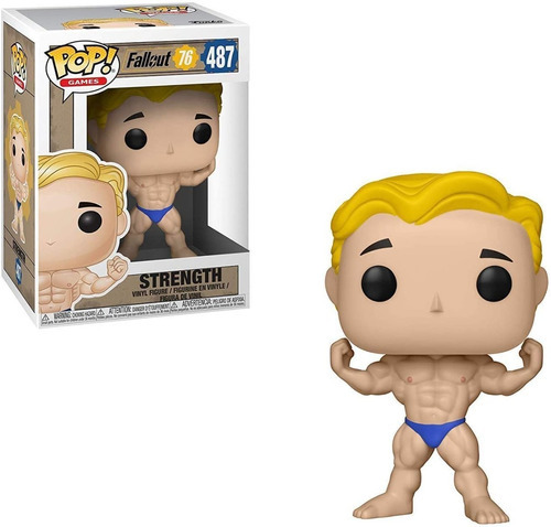 Figura Funko Pop! Games Strength 487 Fallout 76 Colección