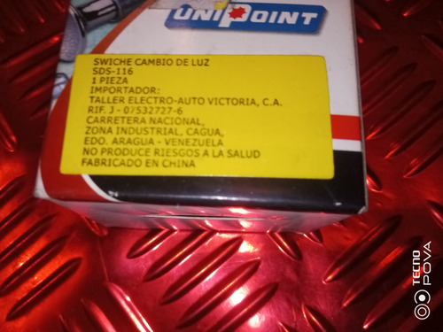 Swiche Cambio De Luz Sds-116