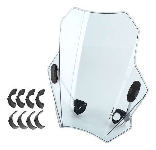 Parabrisas Universal Para Moto, 22 Mm, 25 Mm, 28 Mm, Manilla