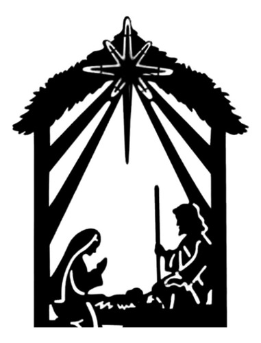 Presépio De Natal, Estaca De Jardim, Sinal Estilo B
