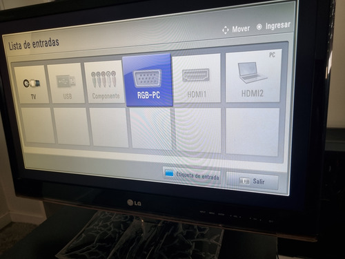Lg Monitor /tv 25 (usado, Igual A Nuevo) Negro (Usado)