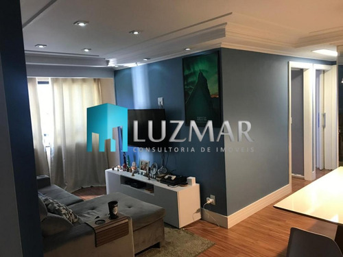 Imagem 2 de 15 de Apartamento Com Três Dormitórios No Jardim Das Flores Guarapiranga - 318ll