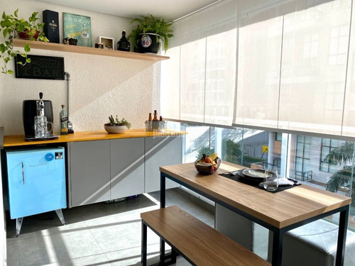 Imagem 1 de 15 de Apto 1dorm Mobiliado Ao Lado Do Shooping | 5min Do Metro Localizado No Panamby, Bairro Nobre De São - Mi130693