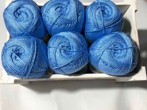Pack Hilo Color Jacinto 10 Ovillos De 100gr Cada Uno