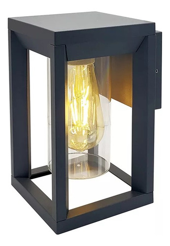 Luminaria Exterior Aplicar E27 Fanal Acrílico Pared Tbcin