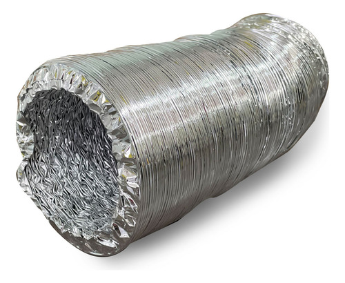 Ducto Flexible 8 Pulgadas X 10 Metros - Calidad A1