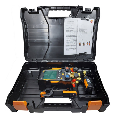 Testo 0564 5571 manifold bluetooth con pinzas y sonda de vacio
