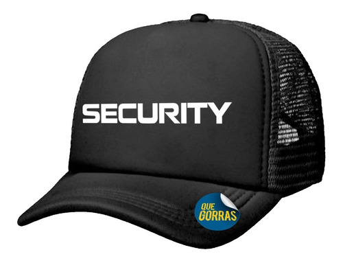Gorra Trucker Personal Vigilancia Seguridad Security Empresa