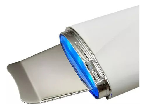 Espatula Luminity Scrubber Ultrasonido Ion Peeling Lifting Color Blanco